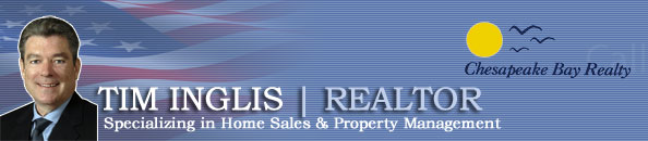 Let Tim Inglis help you buy and sell homes in Virginia. Tim works with buyers interested in residential resale homes, new construction homes and investment properties and also provides property management services for rental properties and professional real estate consulting.